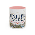 United Kingdom Home Country Mug | Moving Away Gift | Long Distance Friendship | 11 oz 15 oz Accent Mug