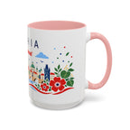 Czechia Coffee Mug | Travel Souvenir Accent Mug | Country Gift Ceramic Cup 11oz 15oz