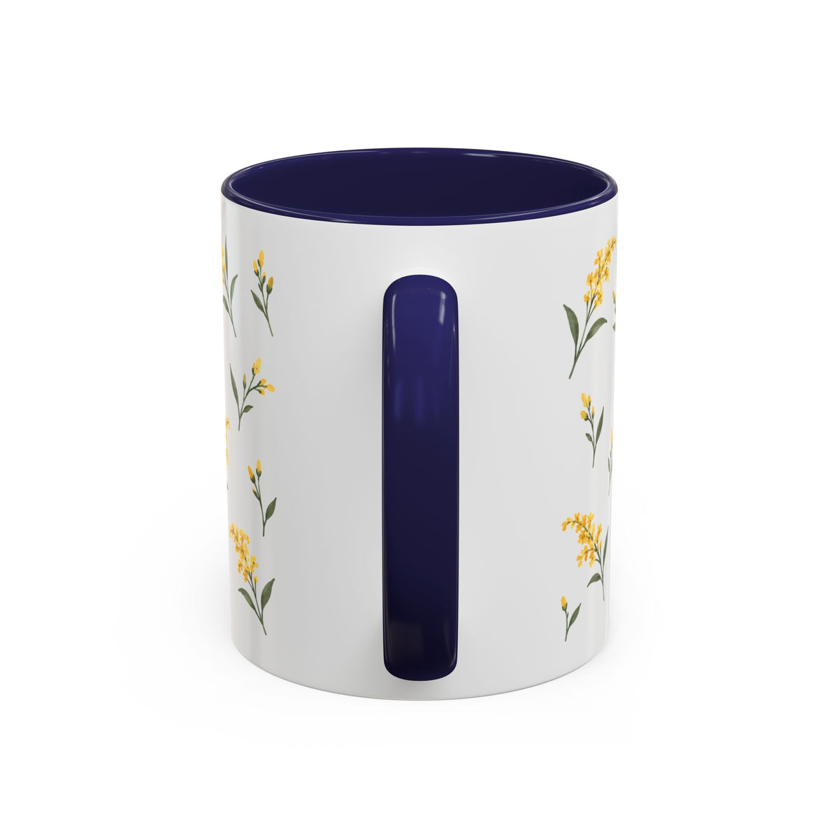 Kentucky Goldenrod Mug, State Flower Floral Coffee Cup, 11oz Botanical Gift