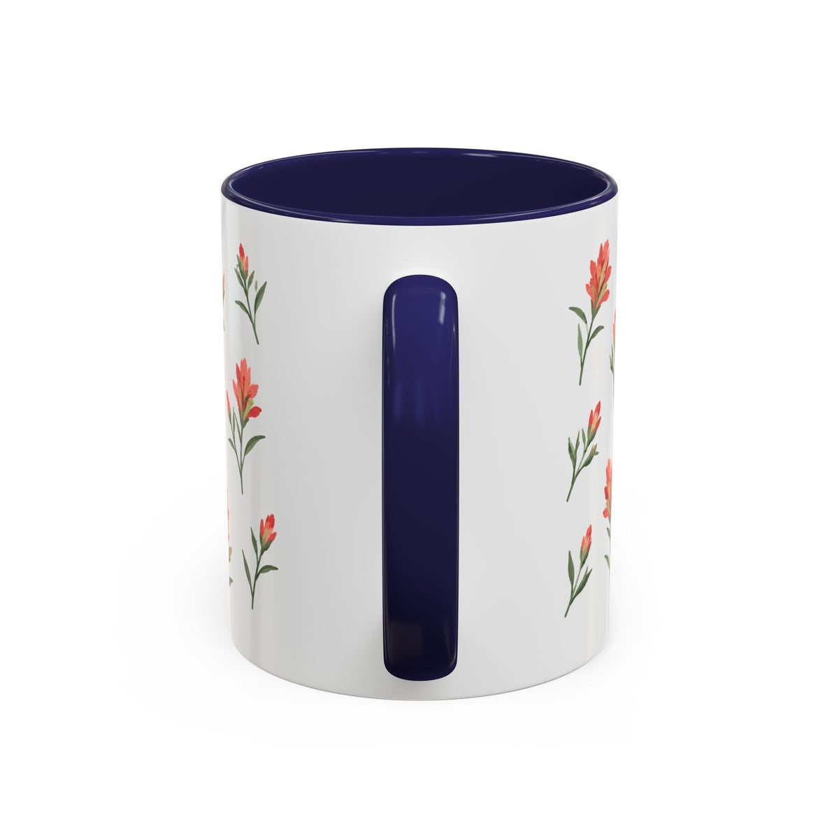 Wyoming Indian Paintbrush Mug, State Flower Floral Coffee Cup, 11oz Botanical Gift