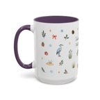 Indiana Dunes National Park Christmas Mug | Watercolor Travel Souvenir | Holiday Gift | Accent Ceramic Coffee Cup 11oz 15oz