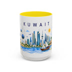 Kuwait Coffee Mug | Travel Souvenir Accent Mug | Place Gift Ceramic Cup 11oz 15oz