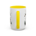Grandpa The Legend Coffee Mug | Gift From Grandkids | Accent Color Ceramic 11oz 15oz