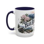 Blue Ridge Parkway Mug, Appalachia Travel Souvenir, Bucket List Gift, Accent Ceramic Coffee Mug 11oz 15oz