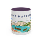 Sint Maarten Coffee Mug | Travel Souvenir Accent Mug | Country Gift Ceramic Cup 11oz 15oz