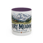 Fairy Meadows Mug, Pakistan Travel Souvenir, Bucket List Gift, Accent Ceramic Coffee Mug 11oz 15oz