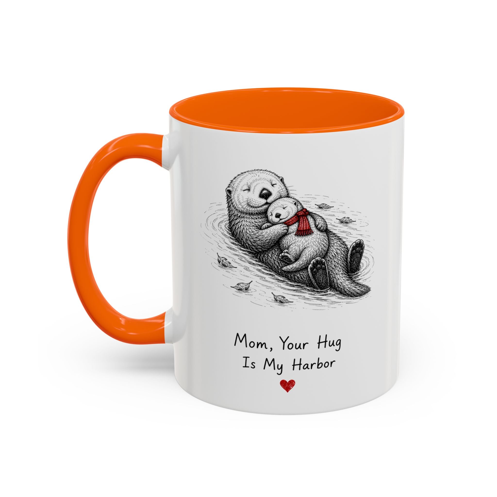 Otter Mom Coffee Mug | Safe Harbor Hug | Mother's Day Gift