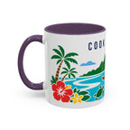 Cook Islands Coffee Mug | Travel Souvenir Accent Mug | Country Gift Ceramic Cup 11oz 15oz