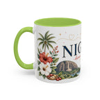 Nigeria Home Country Mug | Moving Away Gift | Long Distance Friendship | 11 oz 15 oz Accent Mug