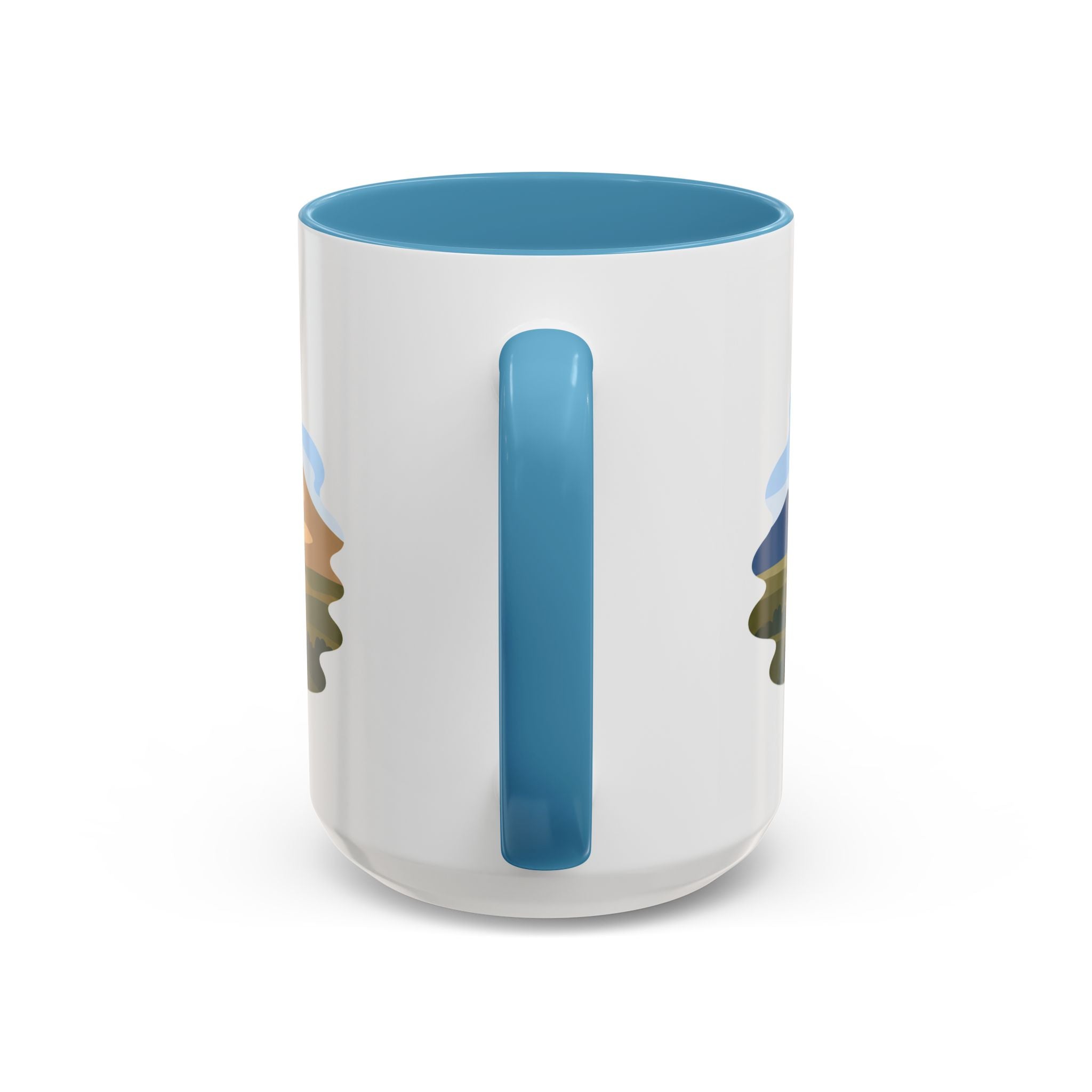 Kobuk Valley National Park Coffee Mug | Solid Color Block Park Souvenir | 11oz 15oz Accent Mug