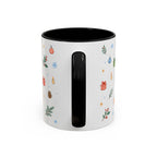 Dhaka Christmas Mug | Watercolor Travel Souvenir | Holiday Gift | Accent Ceramic Coffee Cup 11oz 15oz