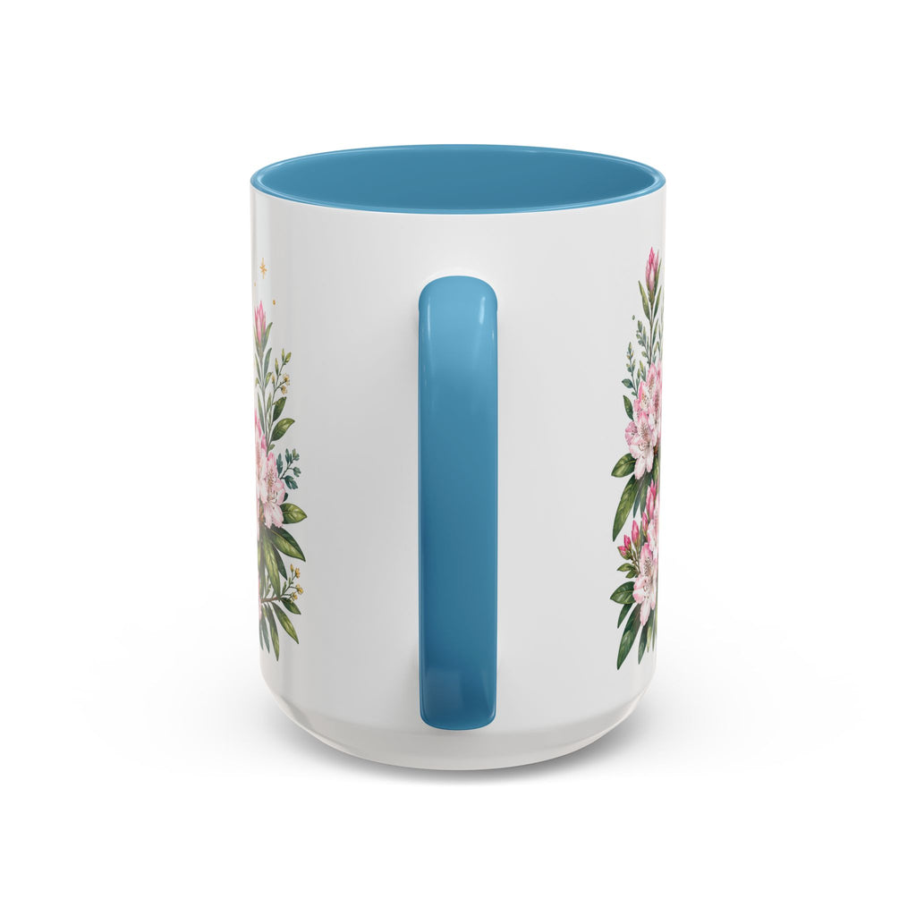 West Virginia State Map Mug | Appalachian Bridge, Rhododendron Accent Coffee Cup