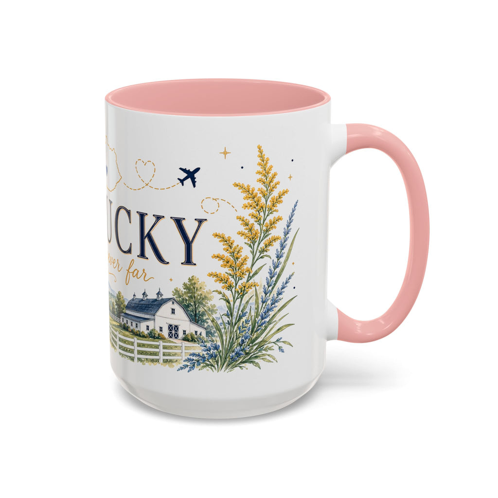 Kentucky Home State Mug | Moving Away Gift | Long Distance Friendship Coffee Cup | 11oz 15oz Accent Mug