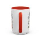 Taj Mahal Coffee Mug | Travel Destination Souvenir Gift | Accent Color Ceramic 11oz 15oz