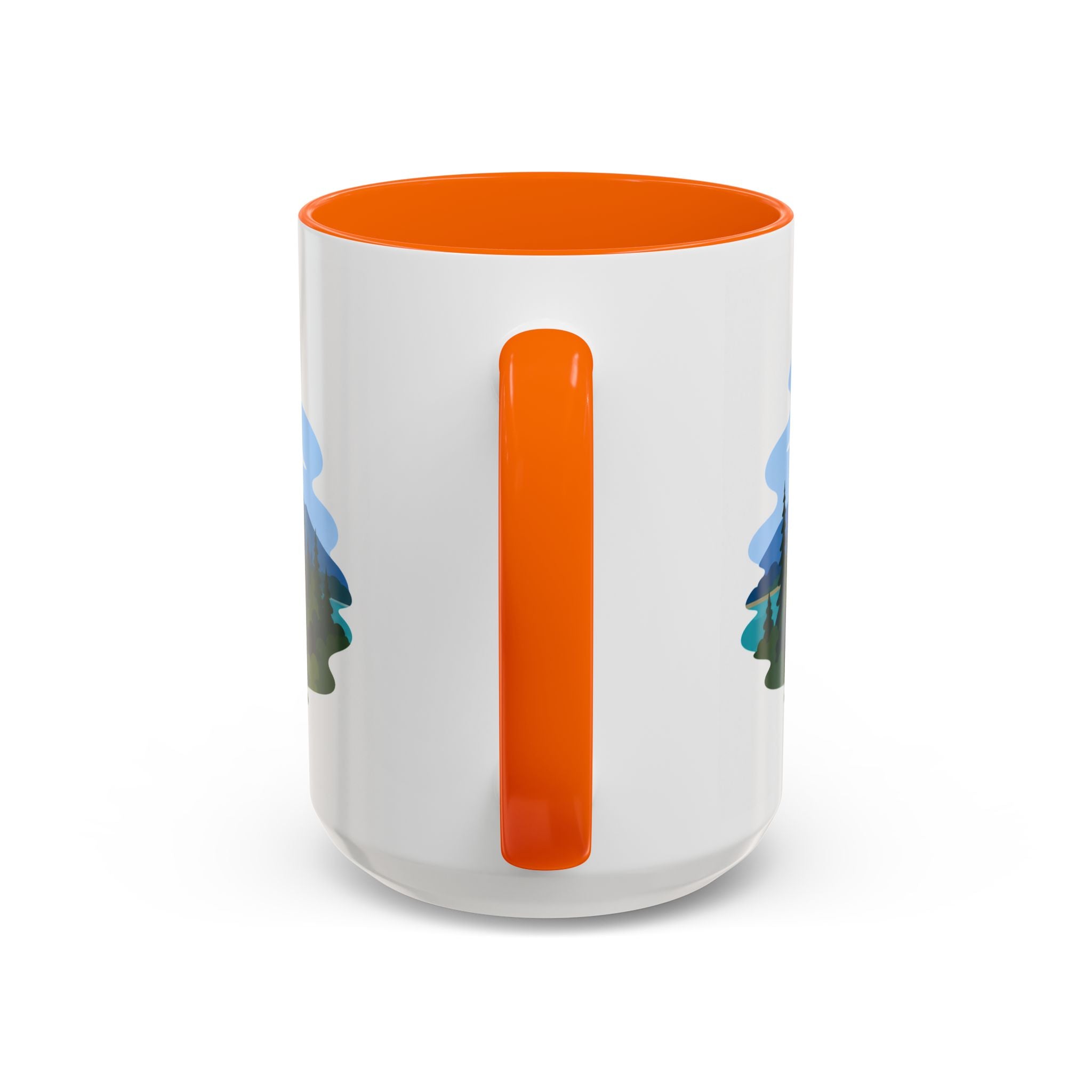 Lake Clark National Park Coffee Mug | Solid Color Block Park Souvenir | 11oz 15oz Accent Mug