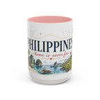 Philippines Home Country Mug | Moving Away Gift | Long Distance Friendship | 11 oz 15 oz Accent Mug