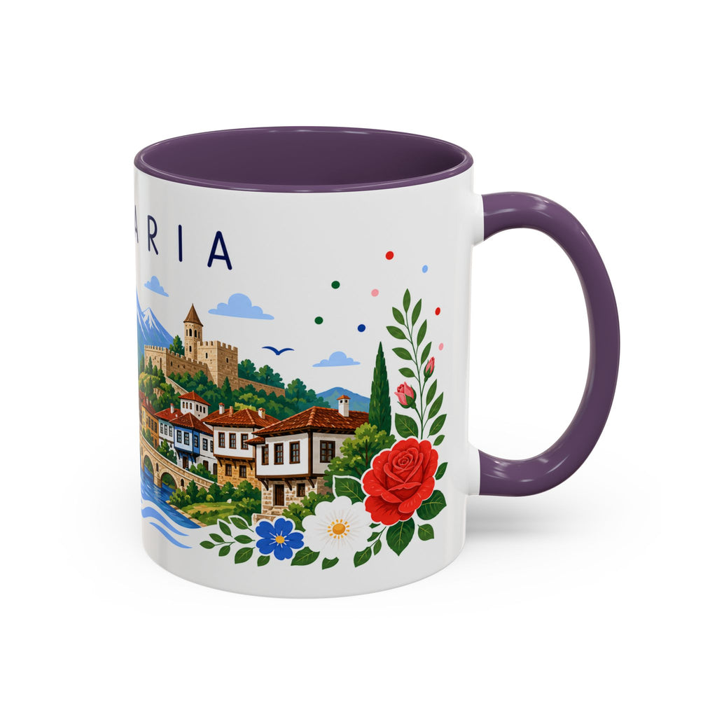 Bulgaria Coffee Mug | Travel Souvenir Accent Mug | Place Gift Ceramic Cup 11oz 15oz