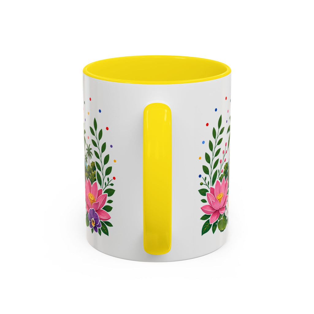 Myanmar Coffee Mug | Travel Souvenir Accent Mug | Place Gift Ceramic Cup 11oz 15oz