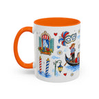 Venice Travel Mug | European City Souvenir Accent Coffee Mug | 11oz 15oz Ceramic Cup