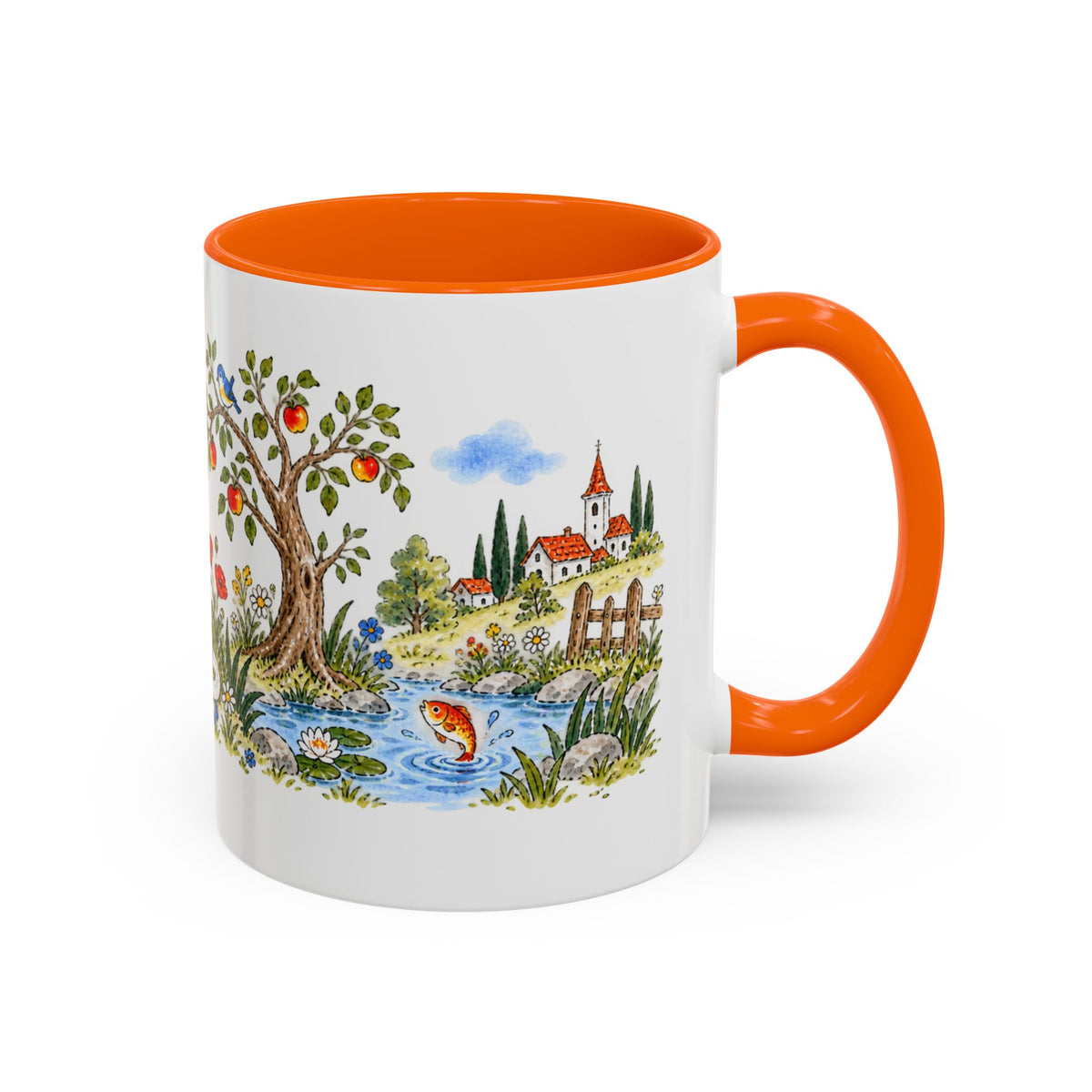 The White Snake Mug | Storybook Fairy Tale Accent Coffee Mug | EveryLegend