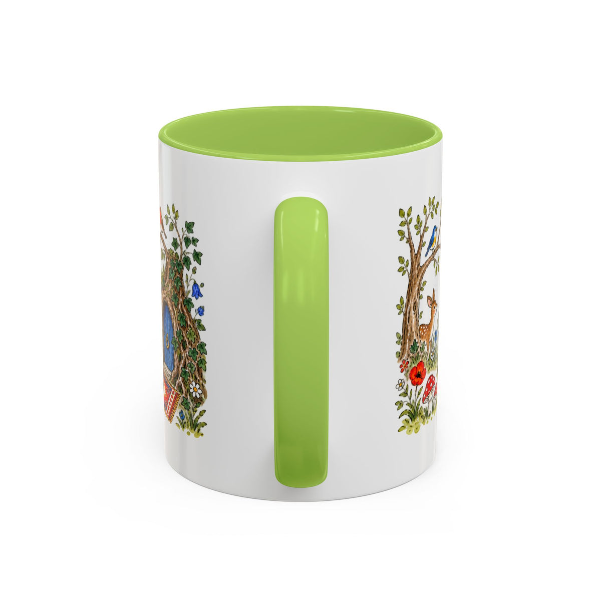 The Three Feathers Mug | Storybook Fairy Tale Accent Coffee Mug | EveryLegend