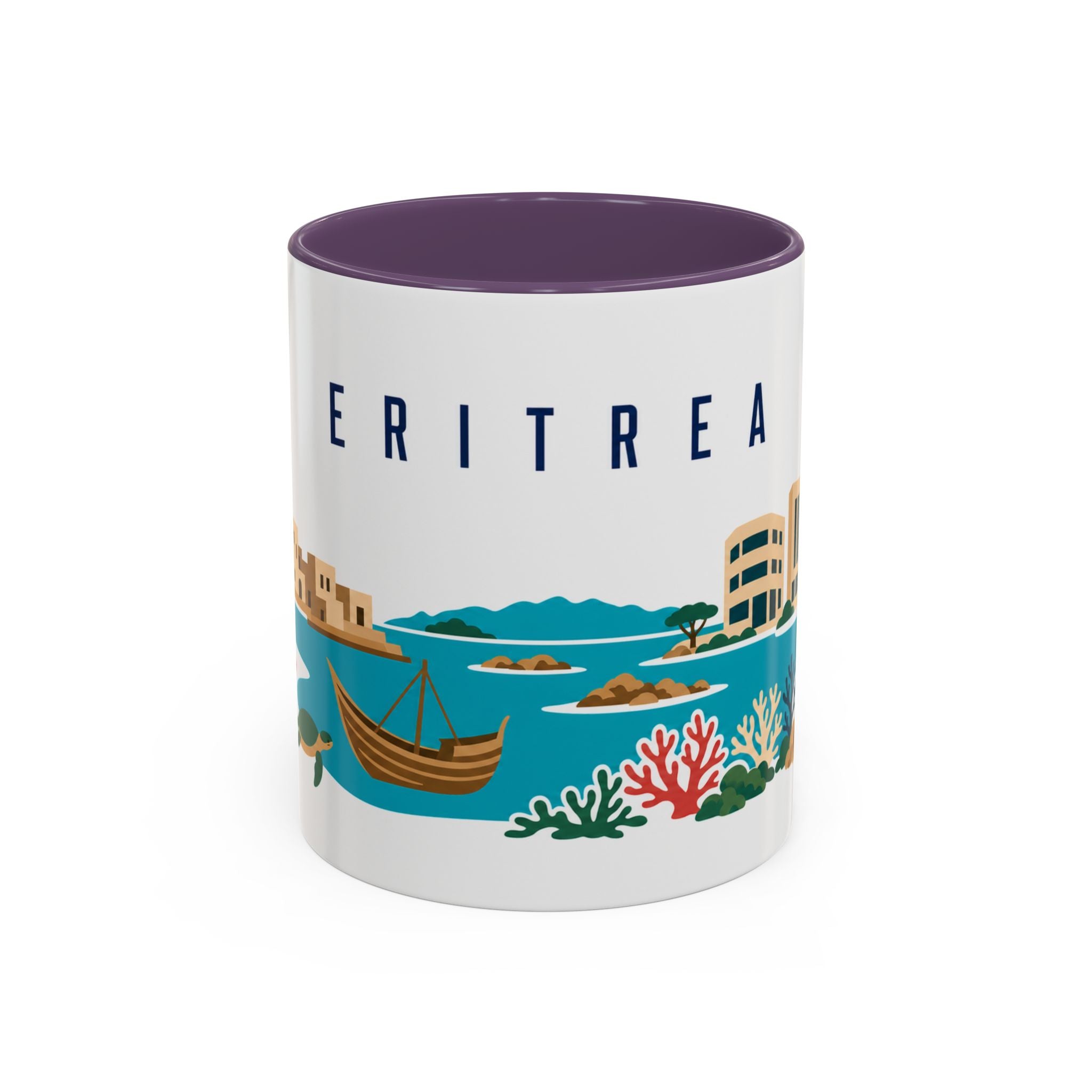 Eritrea Coffee Mug | Travel Souvenir Accent Mug | Country Gift Ceramic Cup 11oz 15oz