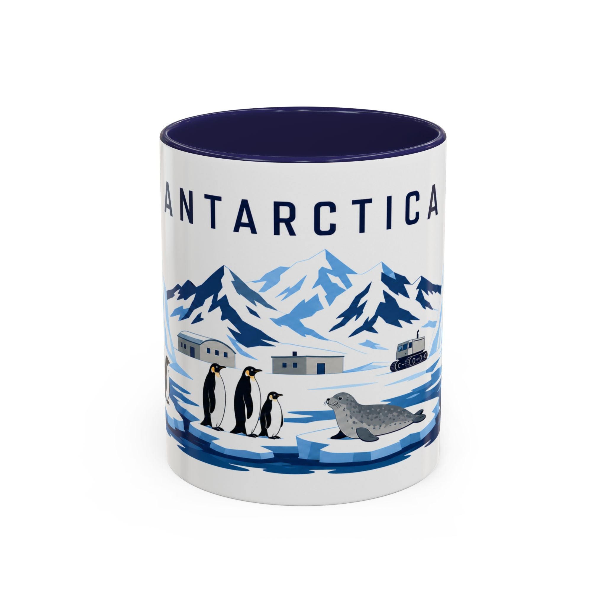Antarctica Coffee Mug | Travel Souvenir Accent Mug | Country Gift Ceramic Cup 11oz 15oz