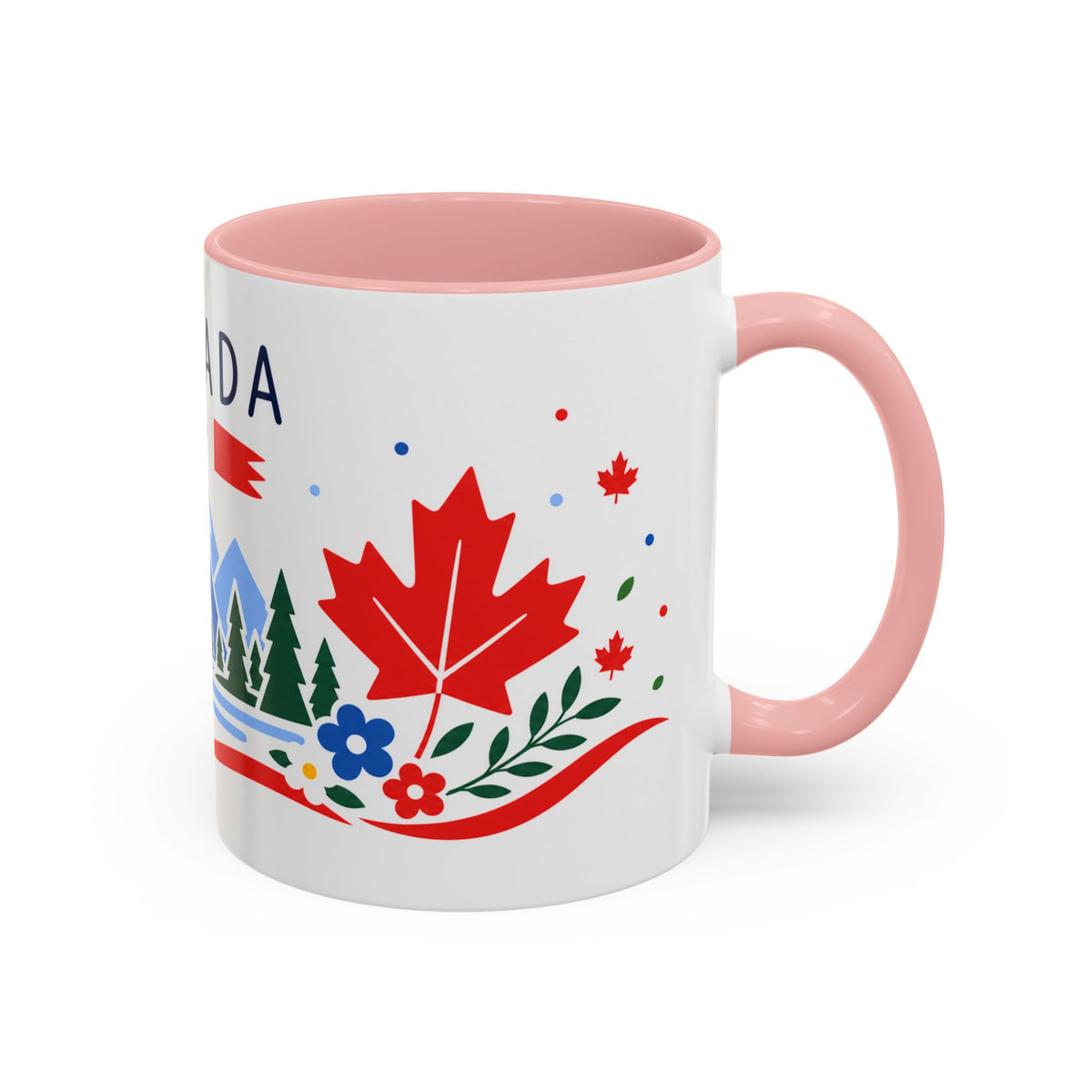 Canada Coffee Mug | Travel Souvenir Accent Mug | Country Gift Ceramic Cup 11oz 15oz