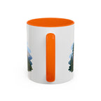 Sequoia National Park Coffee Mug | Solid Color Block Park Souvenir | 11oz 15oz Accent Mug