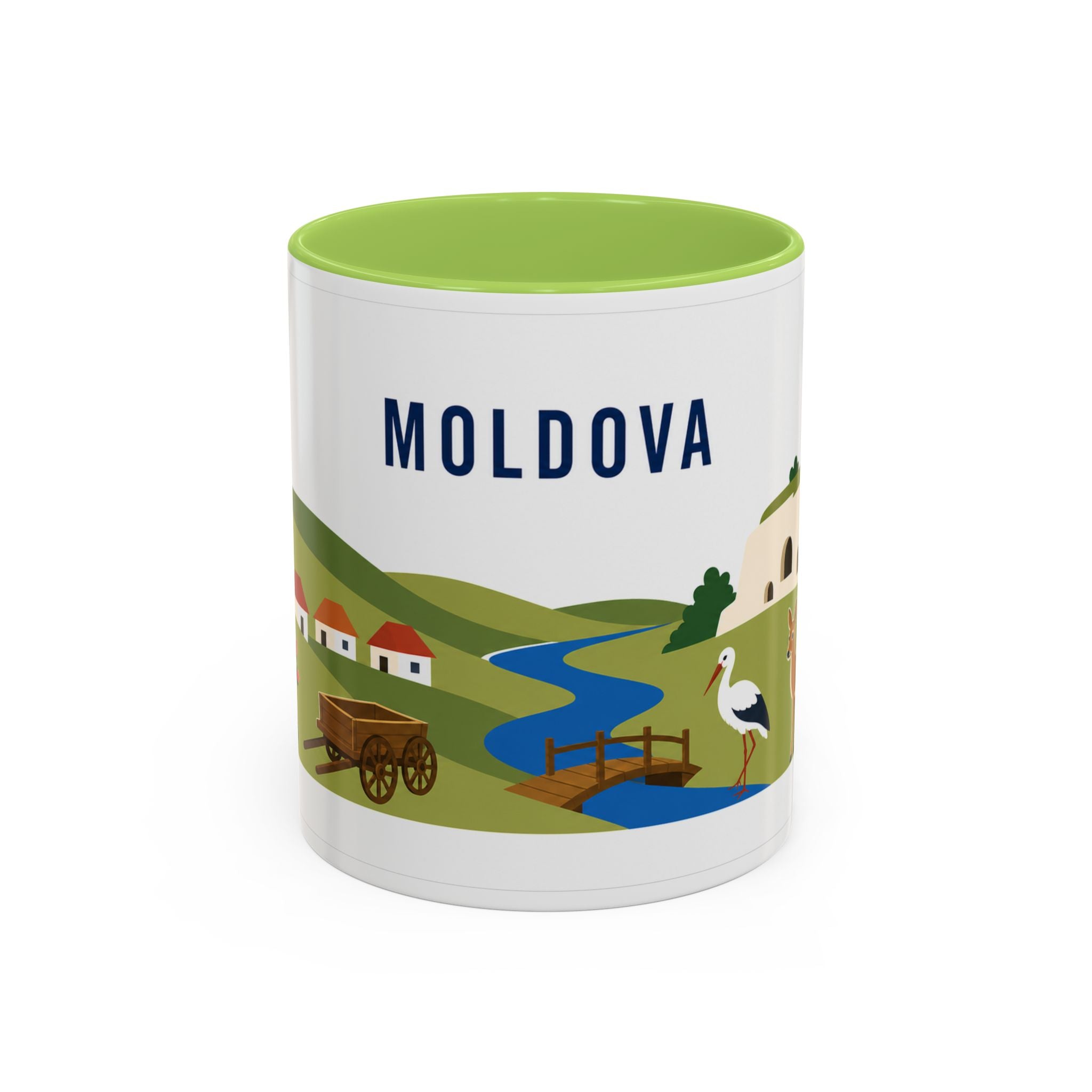 Moldova Coffee Mug | Travel Souvenir Accent Mug | Country Gift Ceramic Cup 11oz 15oz