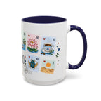 Cairo Coffee Mug | Postage Stamp Collage Mug | Travel Souvenir Accent Cup 11oz 15oz