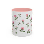 Vermont Red Clover Mug, State Flower Floral Coffee Cup, 11oz Botanical Gift
