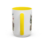 Bhutan Valleys Coffee Mug | Travel Destination Souvenir Gift | Accent Color Ceramic 11oz 15oz