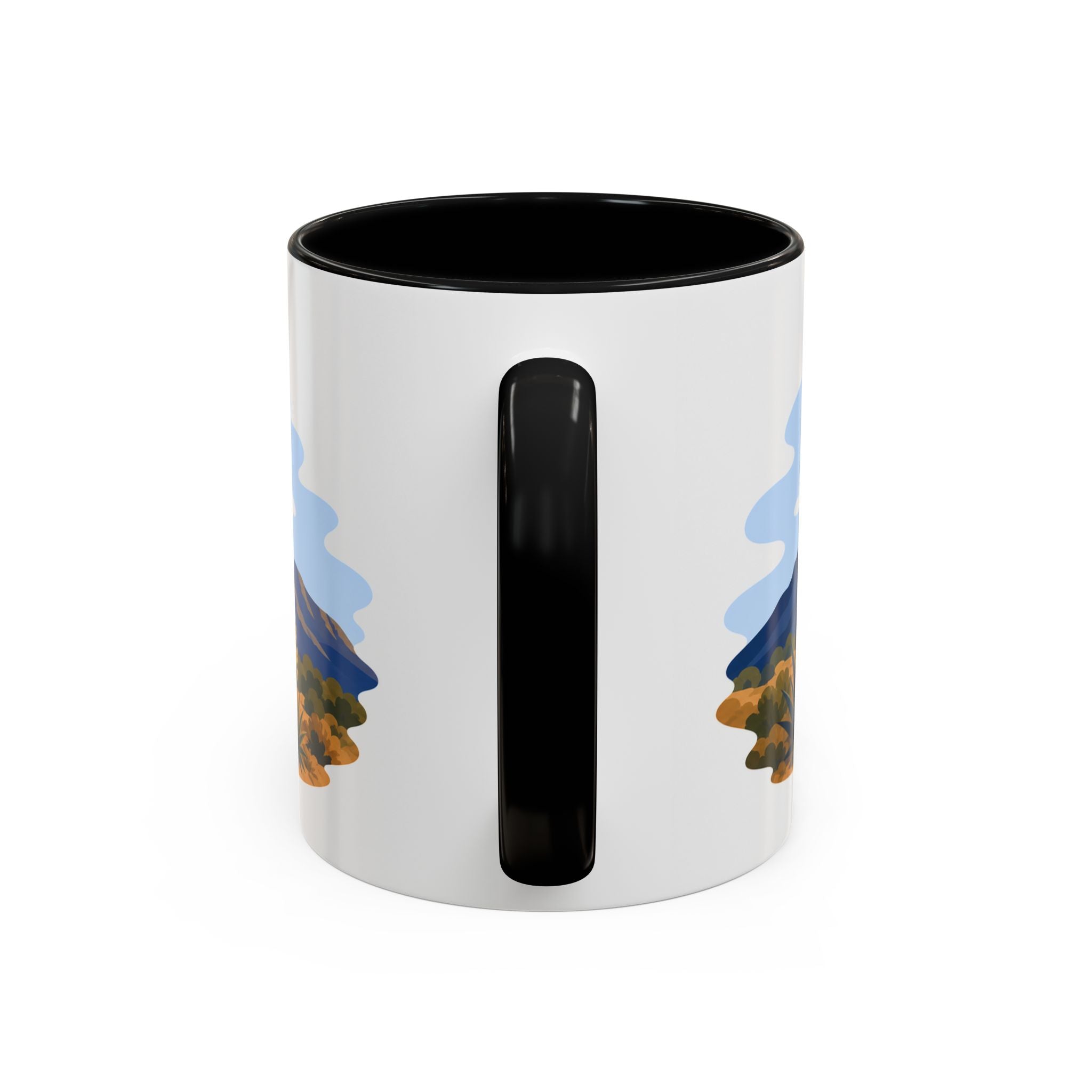 Guadalupe Mountains National Park Coffee Mug | Solid Color Block Park Souvenir | 11oz 15oz Accent Mug