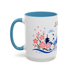 Japan Coffee Mug | Travel Souvenir Accent Mug | Country Gift Ceramic Cup 11oz 15oz