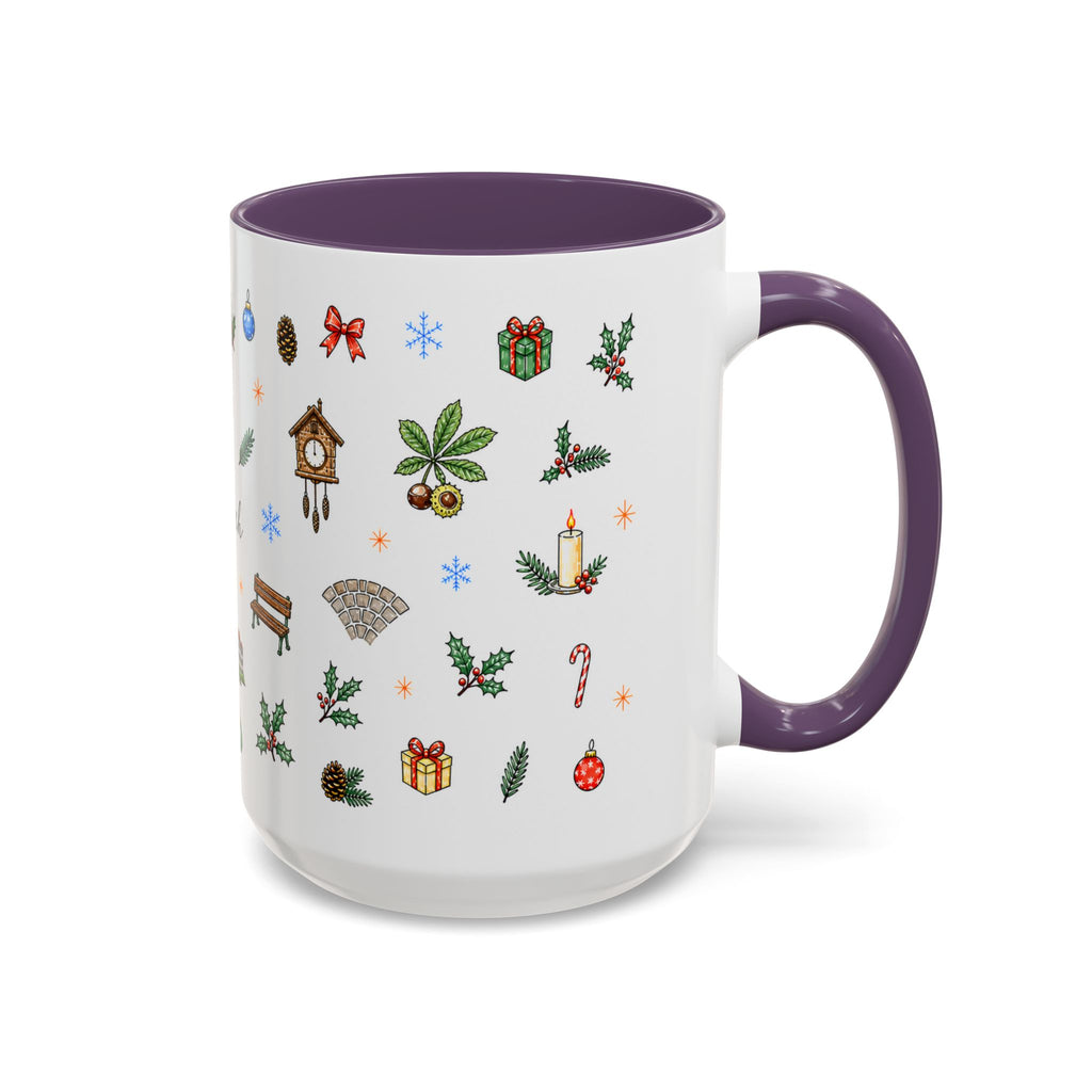 Munich Christmas Mug | Watercolor City Souvenir, Travel Gift (11oz/15oz)