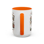 Best Grandparents Ever Coffee Mug | Gift From Grandkids | Accent Color Ceramic 11oz 15oz