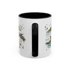 American Samoa National Park Coffee Mug | Pacific Island Rainforest Reef Gift | Accent Color Ceramic 11oz 15oz