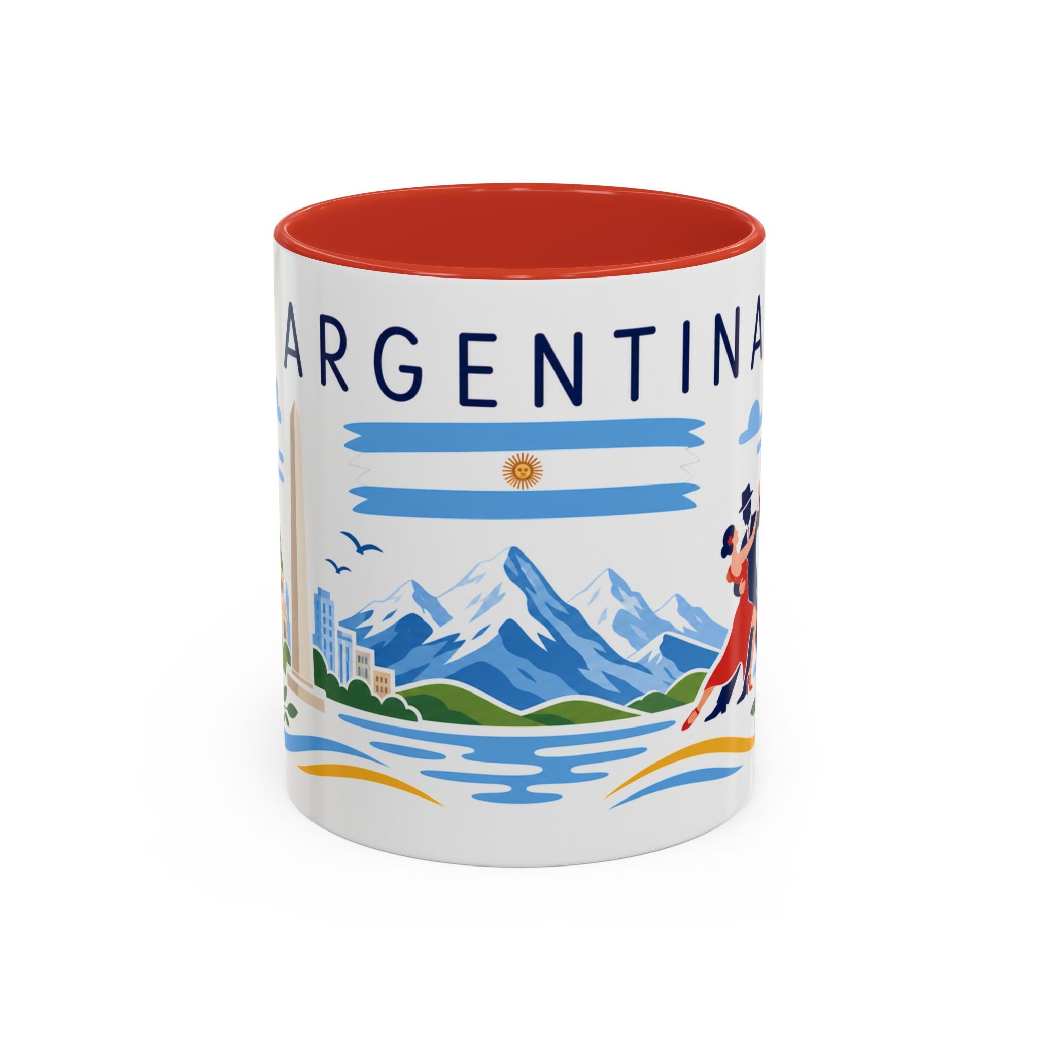 Argentina Coffee Mug | Travel Souvenir Accent Mug | Country Gift Ceramic Cup 11oz 15oz