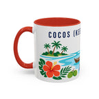 Cocos (Keeling) Islands Coffee Mug | Travel Souvenir Accent Mug | Country Gift Ceramic Cup 11oz 15oz