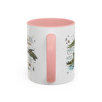 American Samoa National Park Coffee Mug | Pacific Island Rainforest Reef Gift | Accent Color Ceramic 11oz 15oz
