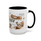 Capitol Reef National Park Coffee Mug | Utah Sandstone Canyon Hiking Gift | Accent Color Ceramic 11oz 15oz