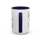 New Year Mug | Midnight Clock Toast Watercolor Celebration Gift | Accent Cup 11oz 15oz
