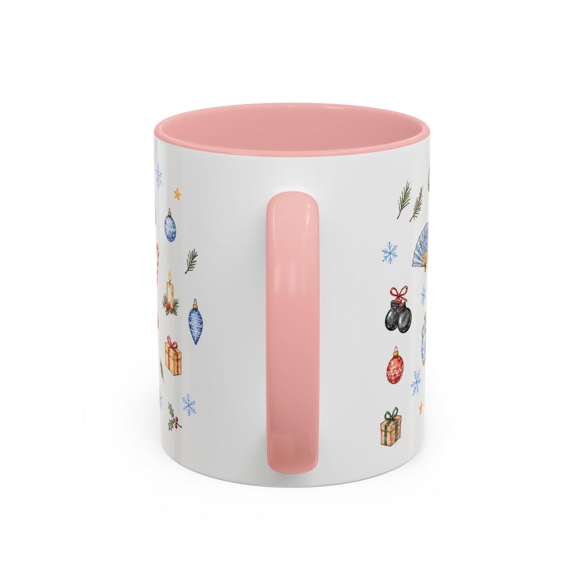 Madrid Christmas Mug | Watercolor City Souvenir, Travel Memories, Ceramic Coffee Cup