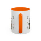 Grandma's Garden Of Love Coffee Mug | Gift From Grandkids | Accent Color Ceramic 11oz 15oz
