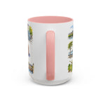 Bordeaux Illustrated Travel Mug | City Souvenir Accent Coffee Mug | 11oz 15oz Ceramic Cup