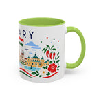 Hungary Coffee Mug | Travel Souvenir Accent Mug | Country Gift Ceramic Cup 11oz 15oz