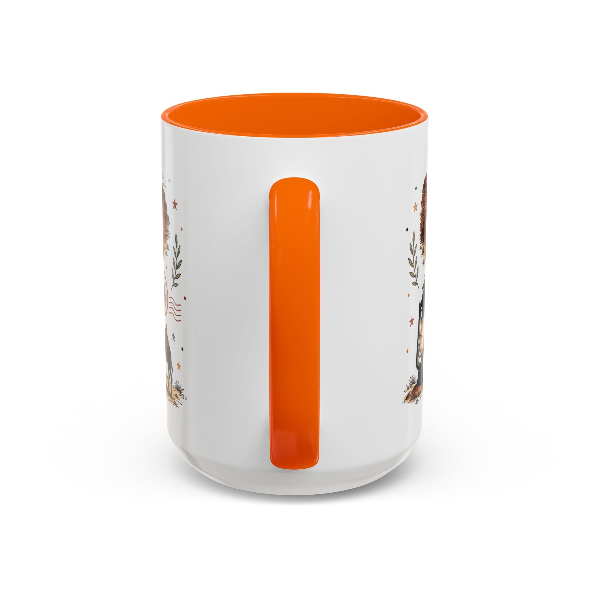 Wadi Rum Coffee Mug | Travel Destination Souvenir Gift | Accent Color Ceramic 11oz 15oz