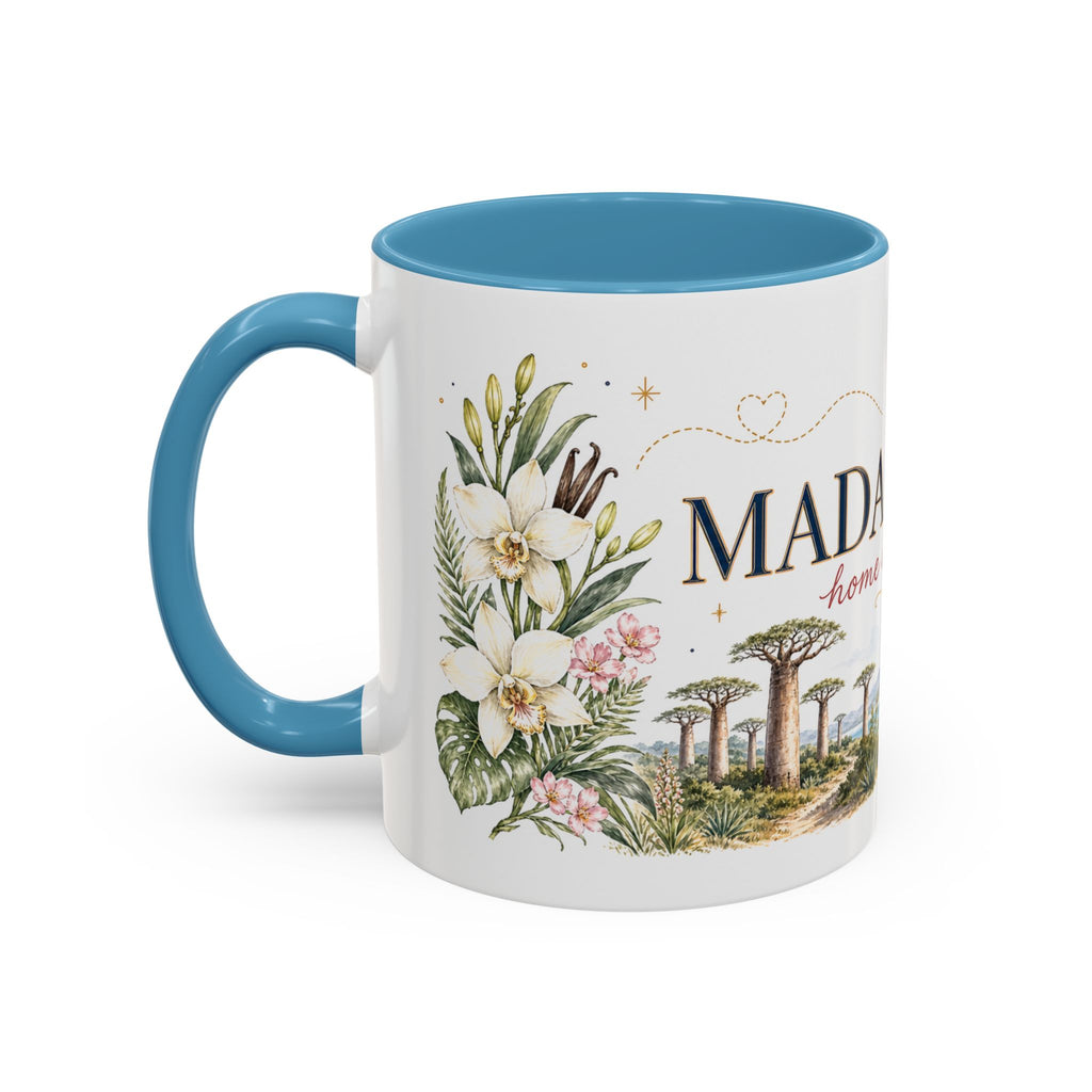 Madagascar Home Country Mug | Moving Away Gift | Long Distance Friendship | 11 oz 15 oz Accent Mug