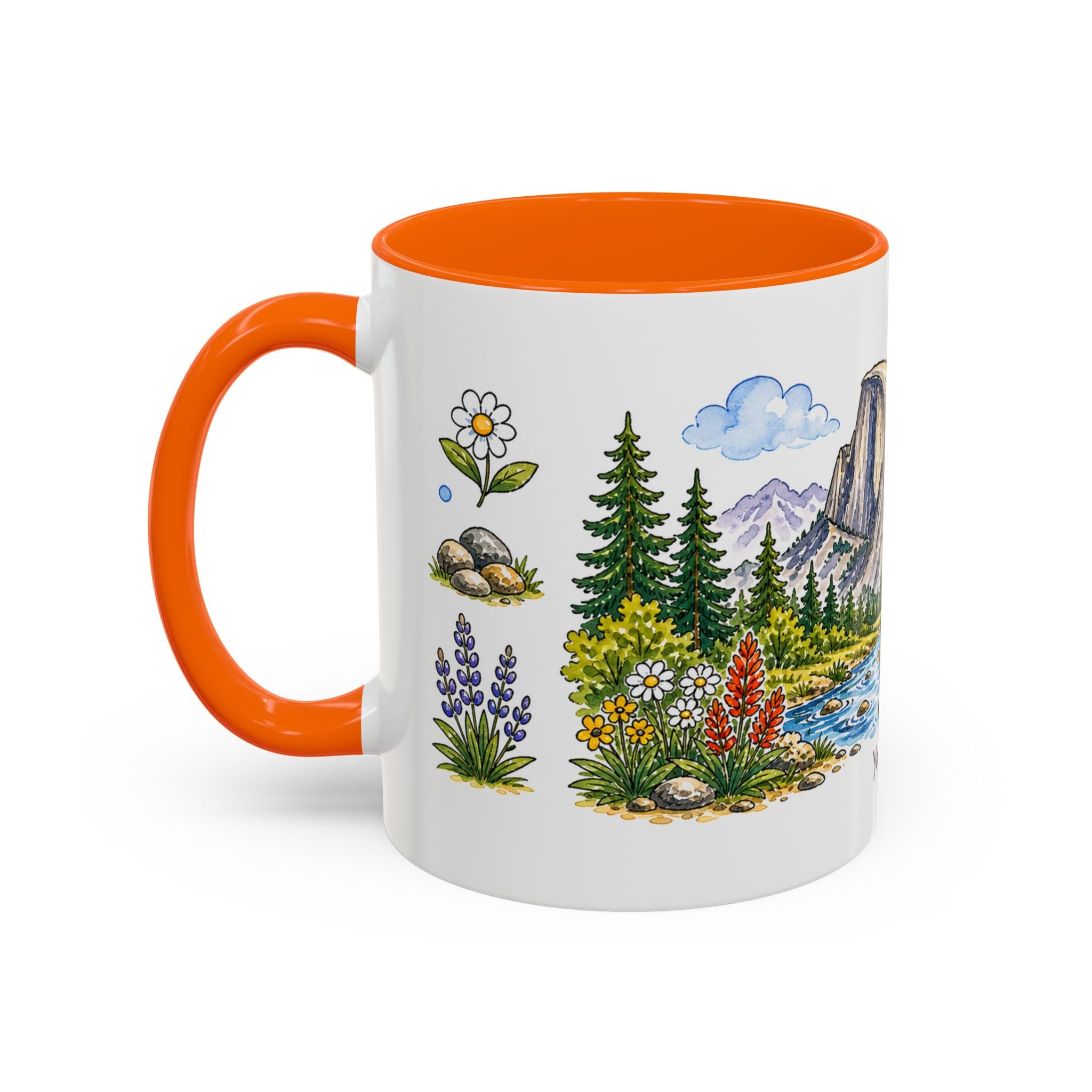 Yosemite National Park Mug | US Travel Souvenir Accent Coffee Mug | 11oz 15oz Ceramic Cup